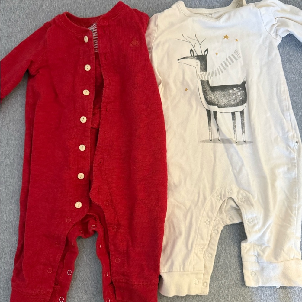GAP Red and White Kids One Pieces